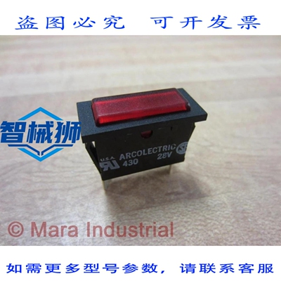 原装供应 ARCOLECTRIC C43UAABR8 430 28V 指示灯-（3 个装）