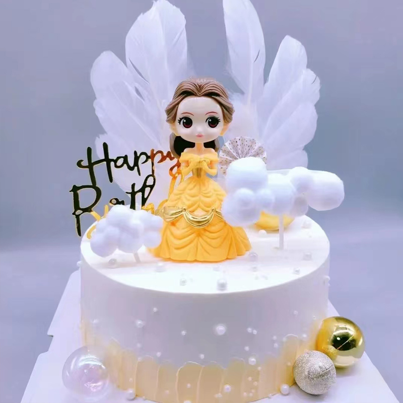 儿童蛋糕苏州上海厦门同城配送卡通动物奶油生日蛋糕8寸6女孩cake