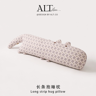 鱷魚玩偶抱枕睡覺兒童專用男女孩床上睡眠神器女生側睡夾腿長條枕