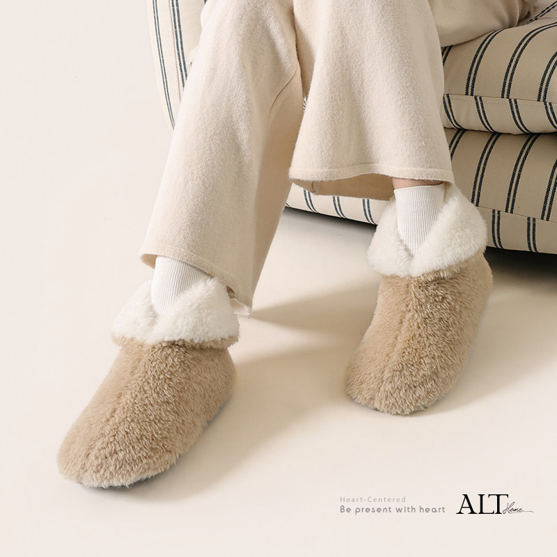 棉拖鞋家居女士全包室内静音防滑简约居家保暖月子鞋2025新款秋冬