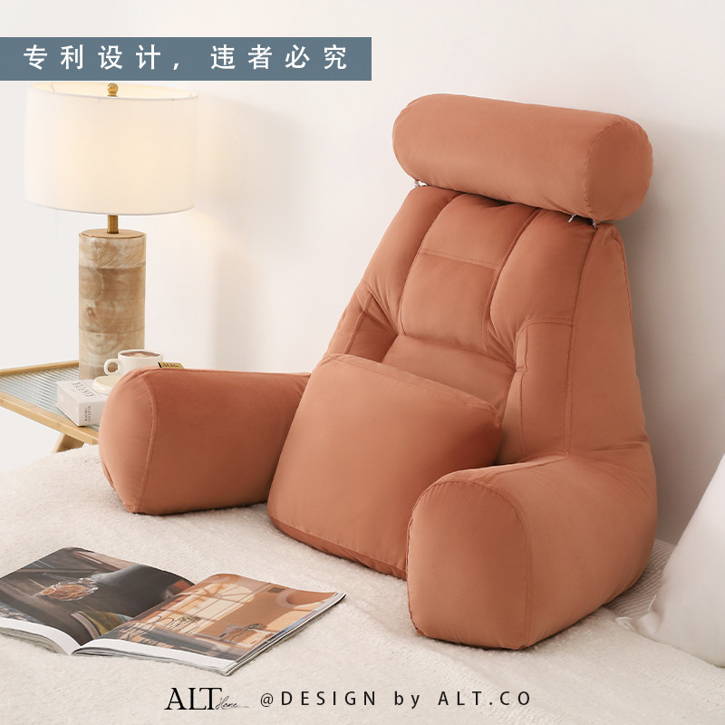 床头靠垫护颈护腰靠枕孕妇喂奶床上大靠背沙发飘窗玩手机看书软包,居家布艺,腰靠垫,淘宝优惠券,粉丝福利购,淘宝优惠卷