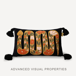 高端抱枕套不含芯腰靠长条沙发蛇年靠枕客厅长方形腰枕轻奢高级感