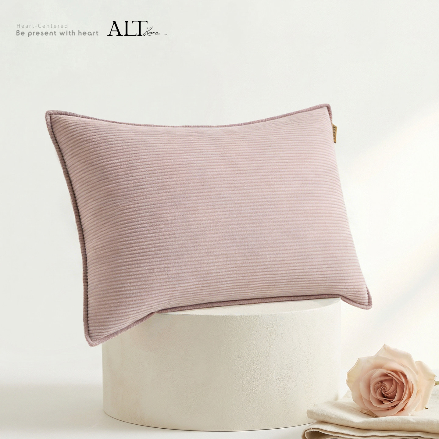 抱枕沙发客厅灯芯绒靠垫套不含芯轻奢高级感腰枕床上粉色飘窗靠枕,居家布艺,靠垫/抱枕,淘宝优惠券,粉丝福利购,淘宝优惠卷