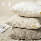 奶油风白色抱枕沙发客厅靠垫床头轻奢高级感床头靠枕套不含芯靠背