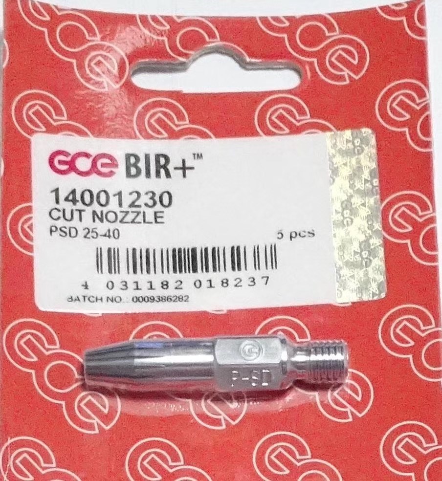 gce bir cut nozzle 瑞典捷仪 14001230 psd高速机用割嘴丙烷天燃