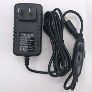 电源适配器12V15V带调速开关充电线 电动磨脚器专用电源线 原装