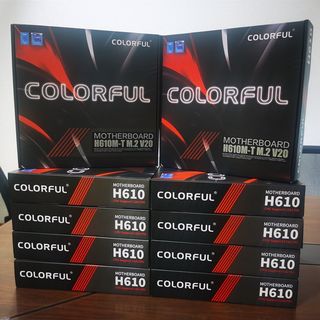 Colorful/七彩虹H610M-E/D M.2/B660M-F台式机电脑主板 支持12代U