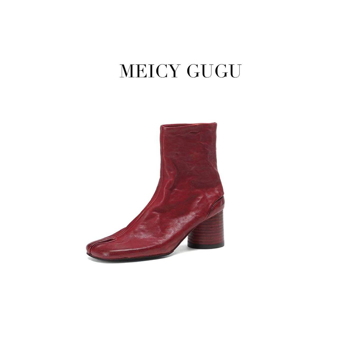 MEICY GUGU·休闲分趾短靴9129