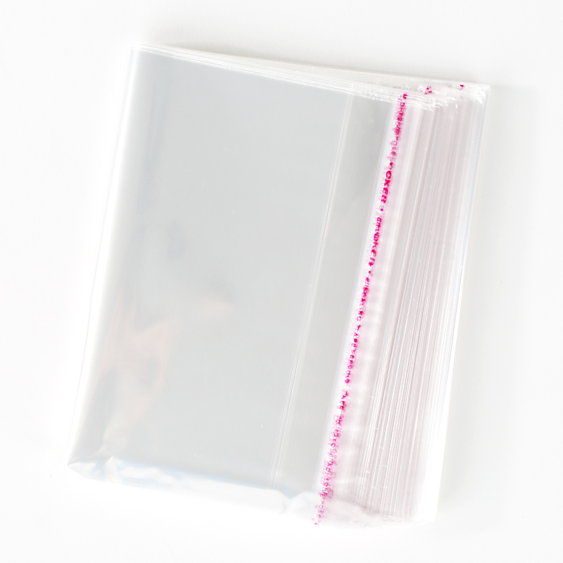 OPP服装透明自粘袋一次性不干胶封口自封袋食品包装袋收纳袋包邮