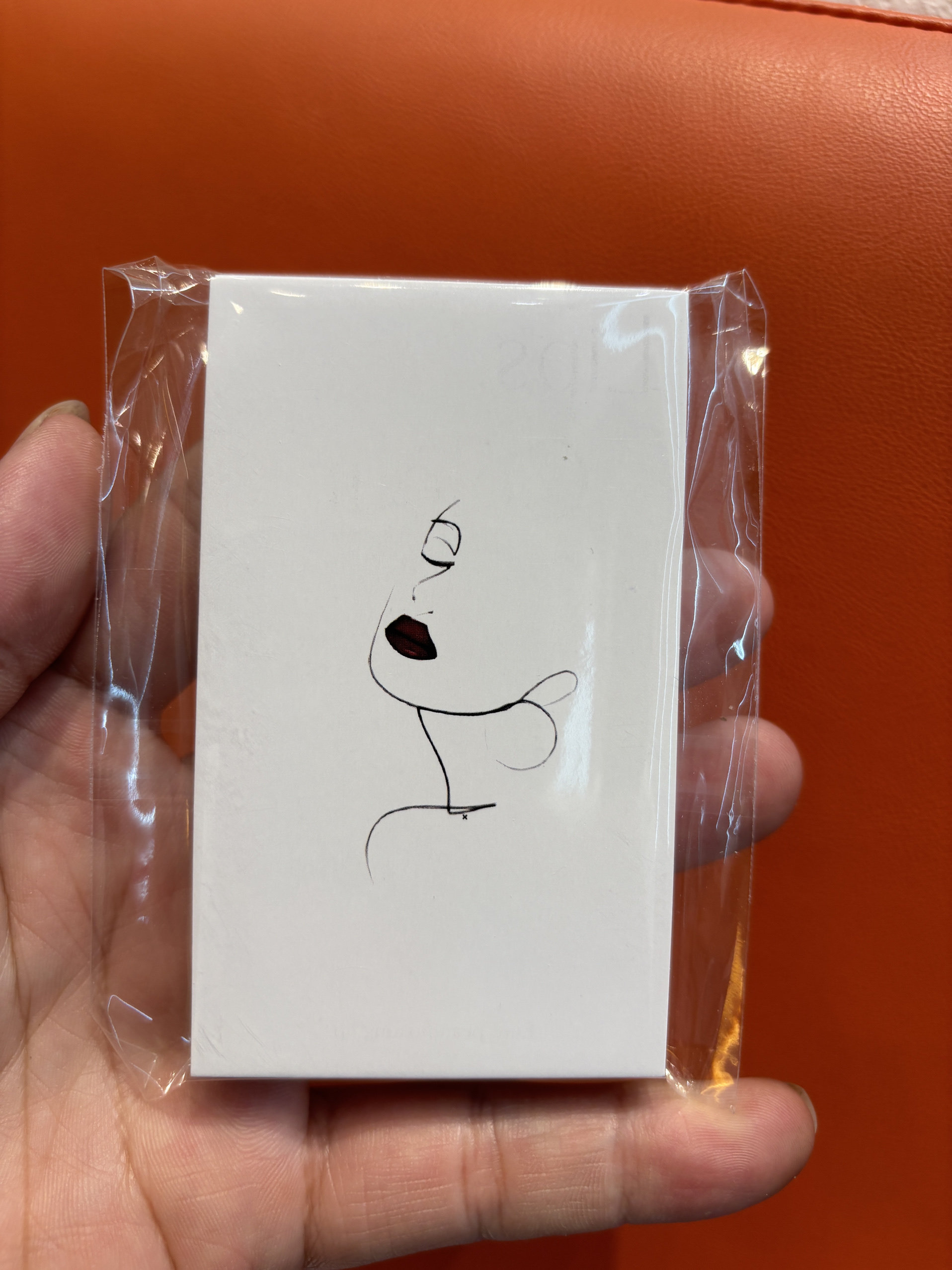 纹绣唇部试色卡调色卡设计配色卡眉眼唇纹绣术后卡片可定制