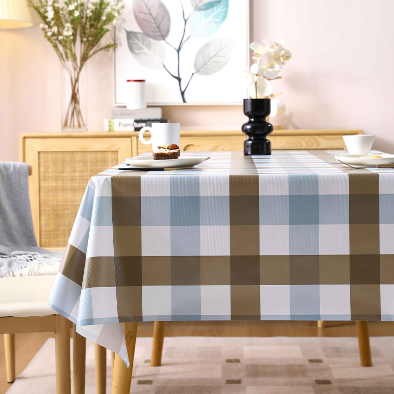 日式桌布布艺防水桌垫北欧ins现代简约茶桌茶几客厅餐桌布