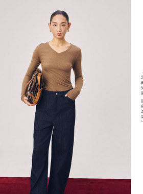 DUIWEI Chill Time 长袖正肩轻薄云感打底T恤