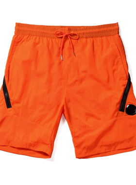 TOPSTONEY 短裤男士尼龙宽松速干短裤情侣款运动休闲沙滩裤