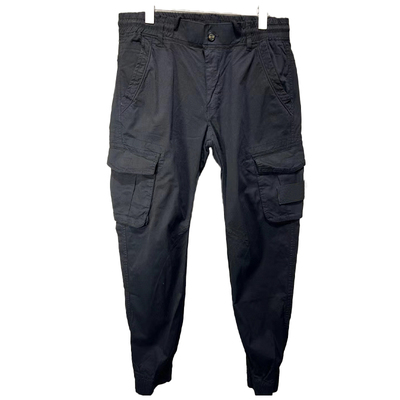 TOPSTONEY欧美外贸石头潮牌多口袋长裤男士纯色基础款工装裤