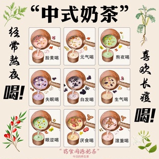 多種口味 花茶男女養(yǎng)生茶包水果茶泡水喝 中式 藥奶茶配方組合套裝