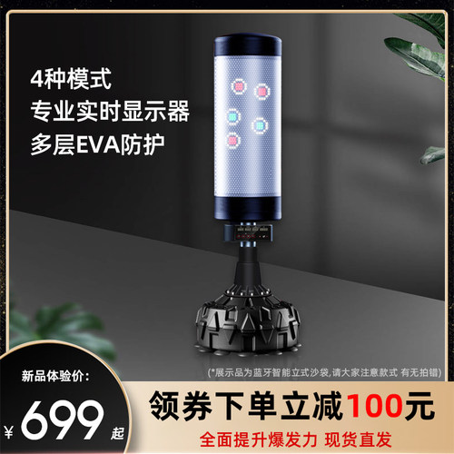 智能拳击沙袋散打立式家用