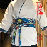 Пользовательский японский ресторан ресторан официант блюда для рабочей одежды и кимоно кимоно -суши -одежда для суши японский магазин продовольствия шеф -повар