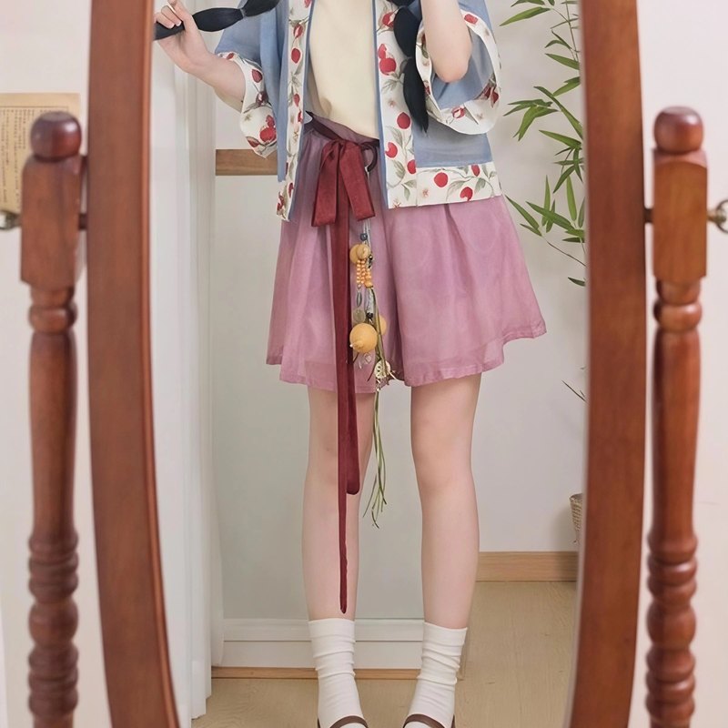汉元素改良新中式宋制短褙子古装