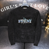 2025秋冬季新款男士毛衣天鹅绒针织羊毛衫QT60668226P120，男装针织衫/毛衣，钱塘6066（原711）