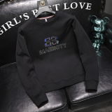 2025秋冬新款男士圆领卫衣QT60666091P105M-6XL，男装卫衣，钱塘6066（原711）