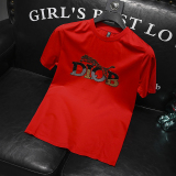 2025夏季新款丝光棉大码短袖T恤QT60665309P70M-6XL，男装T恤，钱塘6066（原711）