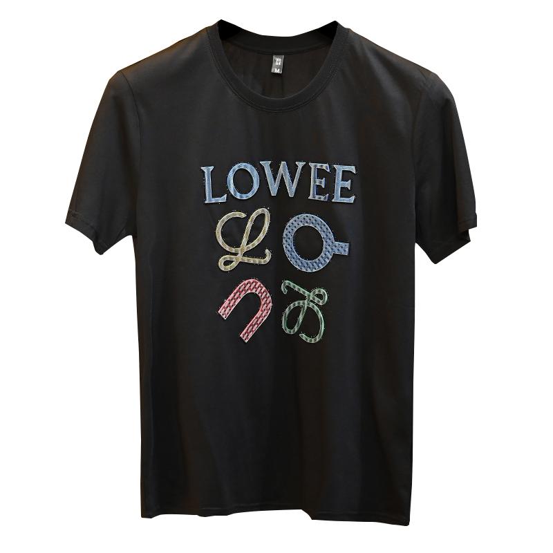 2025夏季新款丝光棉大码短袖T恤QT60665372P70M-6XL,男装T恤,钱塘6066（原711）