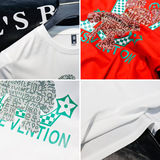 2025夏季新款丝光棉短袖T恤QT60665064P65M-6XL，男装T恤，钱塘6066（原711）