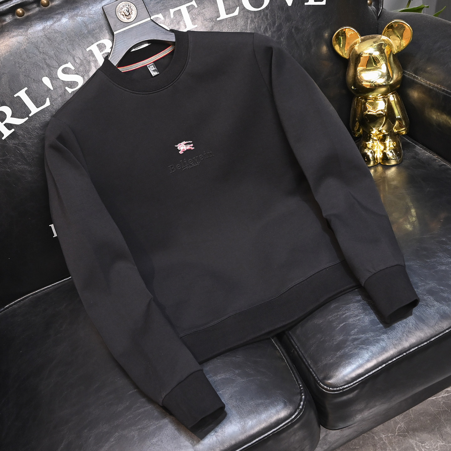 2025秋冬新款男士圆领卫衣60666110P105M-6XL,男装卫衣,钱塘6066（原711）