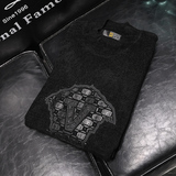 2025秋冬季新款男士毛衣天鹅绒针织羊毛衫QT60668192P120，男装针织衫/毛衣，钱塘6066（原711）