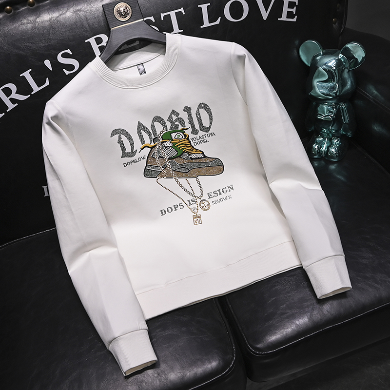 2025秋冬新款男士圆领卫衣QT60666067P105M-6XL，男装卫衣，钱塘6066（原711）