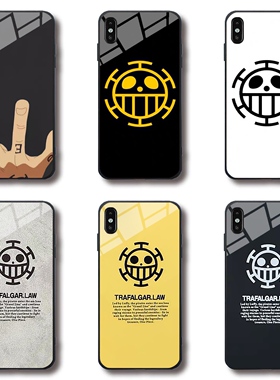 特拉法尔加罗手机壳适用苹果xs max海贼王iphone6s7p/8plus11pro
