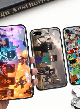 MC我的世界苦力怕手机壳适用vivox9 x20 x21 x23 x30 x50 x60 pro