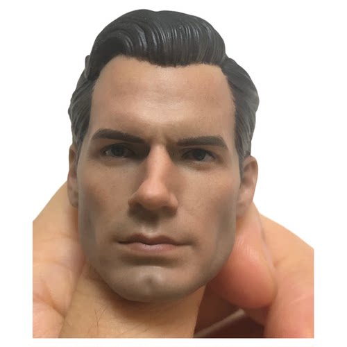 兵人1/6超人大战蝙蝠侠头雕