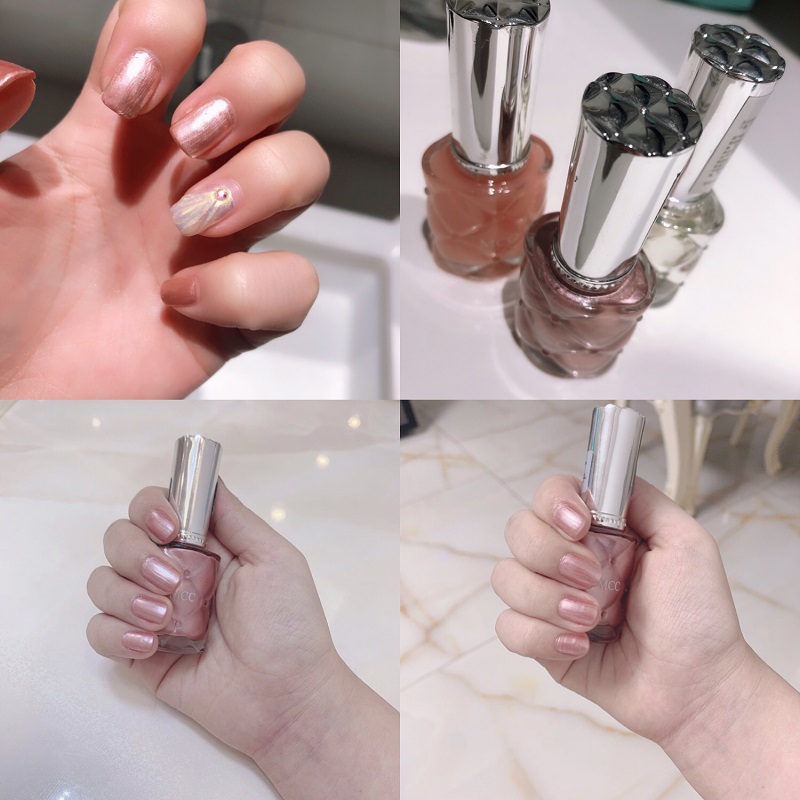 韩国MCC健康环保护脚指甲油裸色系免烤显白正品特价无味