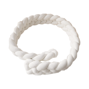 婴儿床围栏软包儿童拼接床围挡麻花防撞床围宝宝防撞条挡布