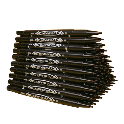 湘智记号笔防水速干不掉色