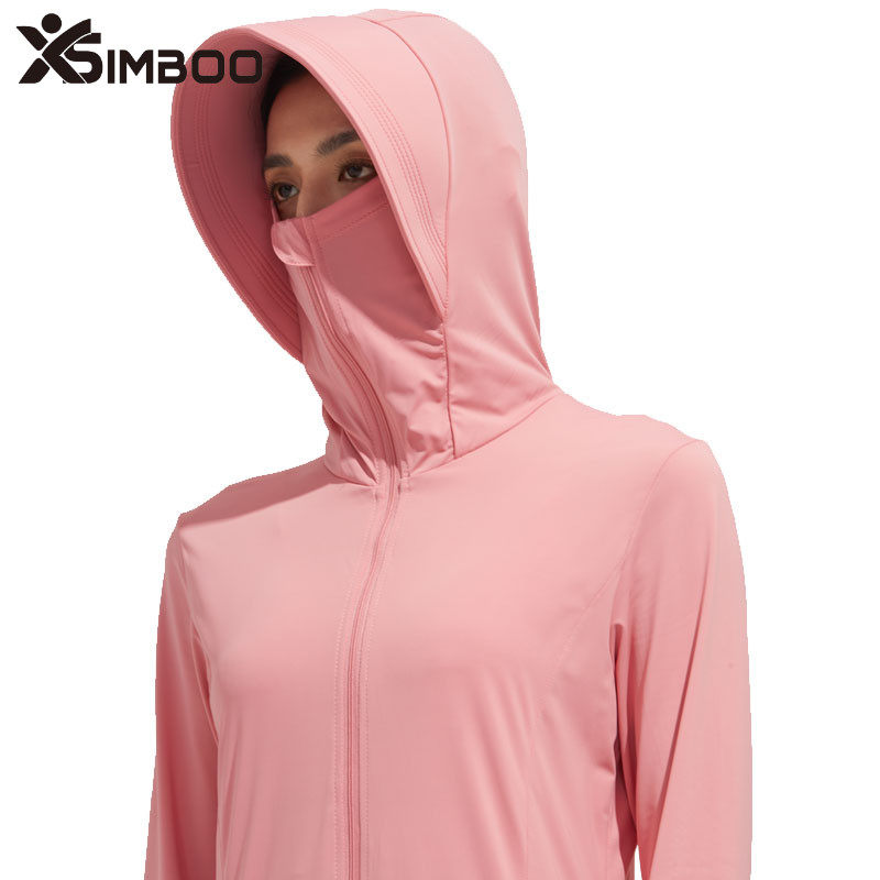 simboo中长款冰丝防晒衣防紫外线