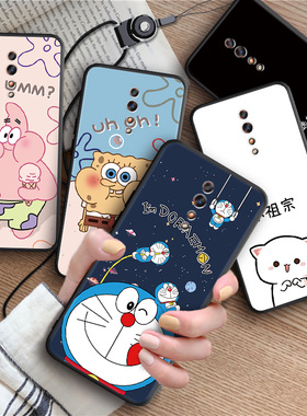 适用OPPORenoZ手机壳PCDM10防摔壳欧派renoz软壳全包边5G保护套PCDT10减震抗摔卡通壳女生款