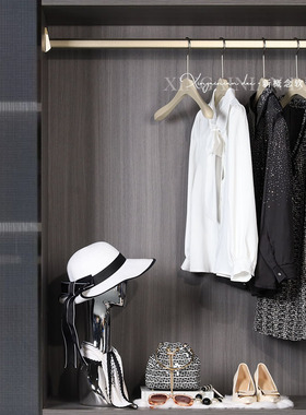 轻奢样板间衣帽间装饰品摆件衣柜软装小香风女士衬衫饰品组合套装
