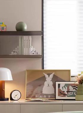 现代简约样板间儿童房卧室柜卡通积木数字彩虹圈桌面装饰品摆件