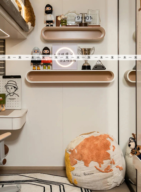 简约现代样板间男孩房奋斗主题摆件儿童房潮玩公仔奖杯创意装饰品