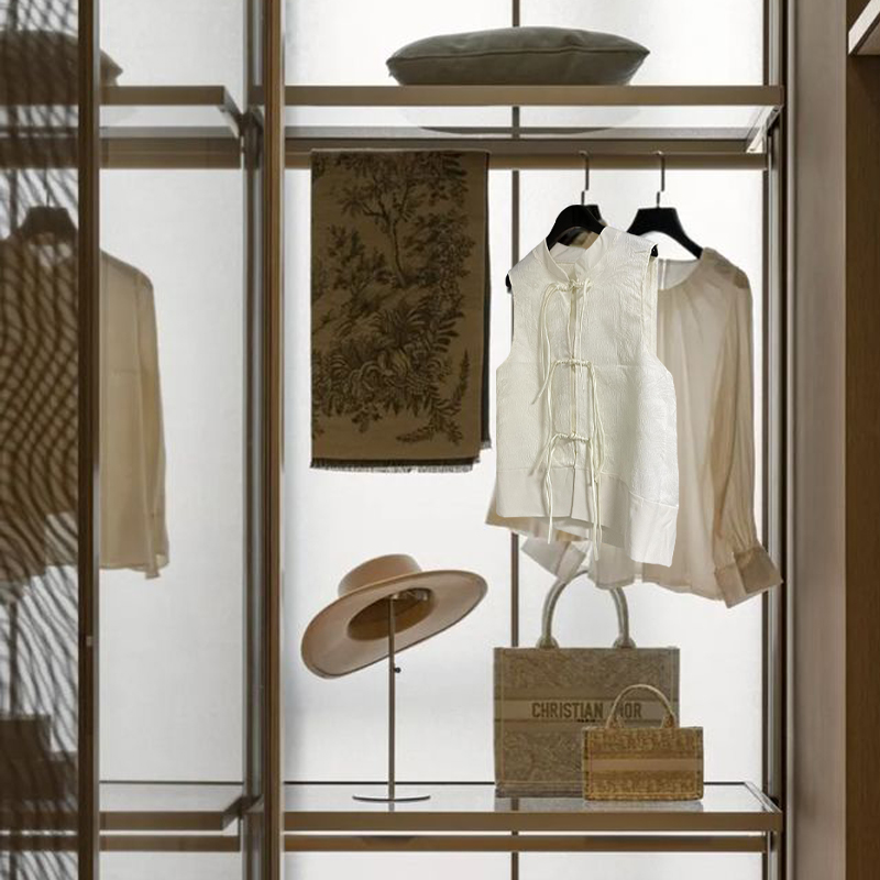 【新中式衣帽间】样板衣柜装饰摆件外套上衣马褂禅意画设计师搭配