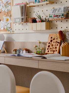 现代简约样板间儿童房软装摆件男孩女孩房书桌搭摆放配创意装饰品