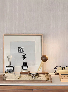 现代简约样板间书房办公桌装饰钢笔放大镜摆件桌垫组合陈设道具