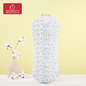 品牌wedgits新生儿防惊跳抱被婴儿包巾宝宝睡袋包裹襁褓抱被四季