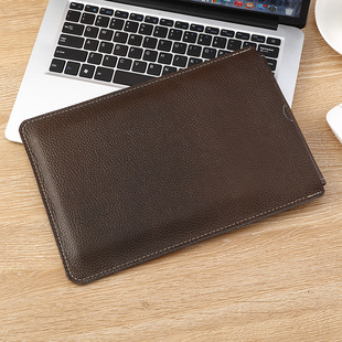 头层牛皮笔记本电脑内胆包防摔防水无磁14寸13寸平板适用苹果M2macbookpro13.3手提华为matebook真皮保护套