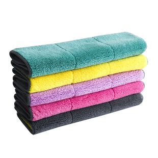 加厚吸水洗碗巾双层去油抹布家用厨房用品擦家具专用擦桌擦地毛巾