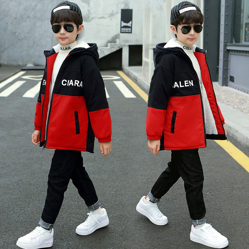 儿童装男童冬装棉衣外套2026棉袄/棉服