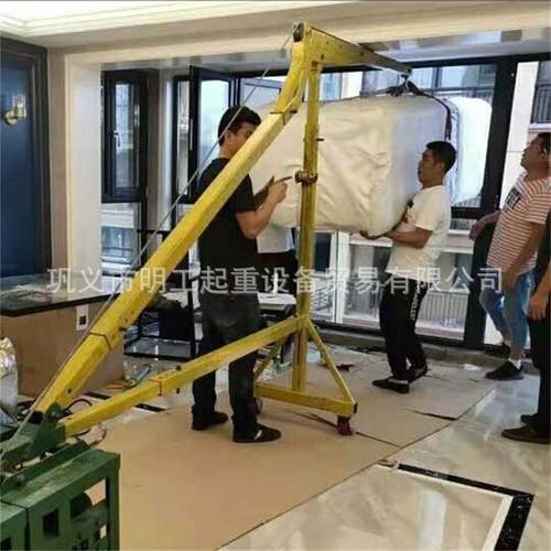 沙发吊机高空作业吊机吊装玻璃机高楼层吊装玻璃设备