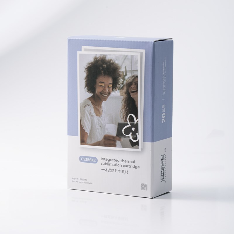 汉印CP2100照片打印机原装照片纸相纸y 一体式热升华耗材三寸照片